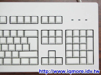 Cherry G80-3000 LSCXX 白無刻印青軸機械式鍵盤評測 - 老貓測3C