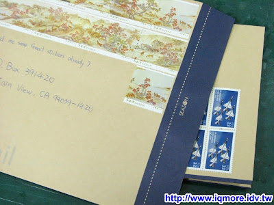 寄實體郵件領取Gmail貼紙過程分享 - 老貓測3C