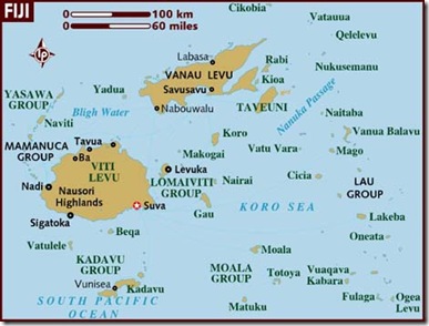 Fiji - Map