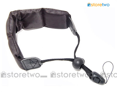 Floating Foam Strap for Waterproof Cameras (Black)