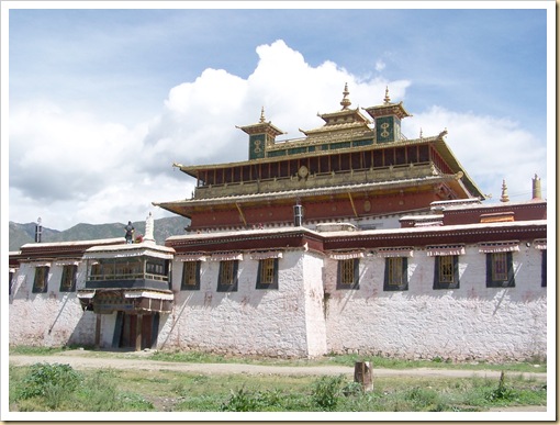 Tíbet. Monasterio de Samye, en el Valle de Yarlung.