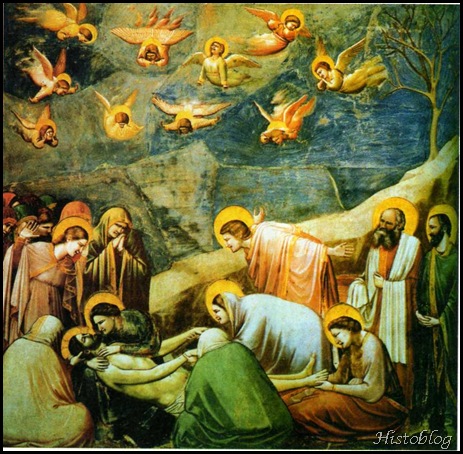 A lamentação - afresco de Giotto -