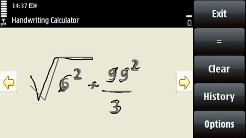 handwriting-calculator