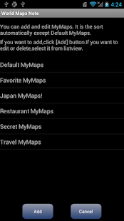 World Maps Note (GPS,Navi,etc) Screenshots 7