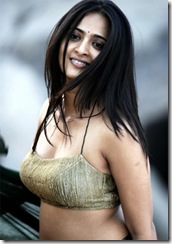 Telugu Actress Anushka Shetty looking sexy in Saree.. (7)