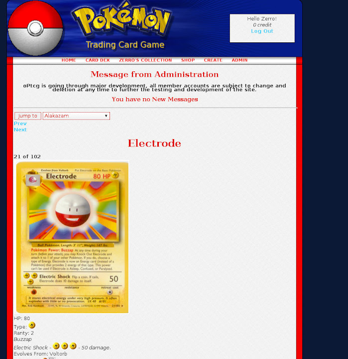 OPTCG - Online Pokemon Trading Card Game