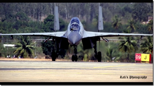 The beast...Sukhoi fighter plane.The most powerful plane in India.. With double engines, double pilates, good capacity to carry huge amounts of bombs to a longer distance