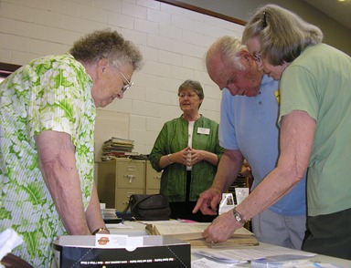 Registration at Great Plains Yearly Meeting, 2008