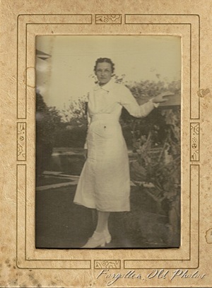 Nurse photo in frame Dorset Antiques