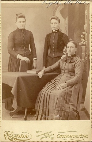 Three women Crookston from Soloway Antiques