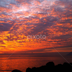 Dramatic sky of Manado by Veronica Kumurur - Landscapes Sunsets & Sunrises