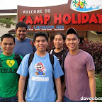 Hubby with officemates just experienced Camp Holiday