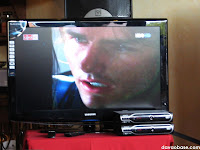 No lines! HBO HD via Cignal, on a Samsung LCD TV