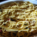 Carbonara at Spirale Ristorante