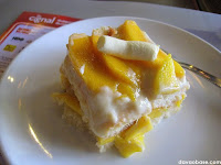 Mango Trifle at Spirale Ristorante, during the launch of Cignal Digital TV