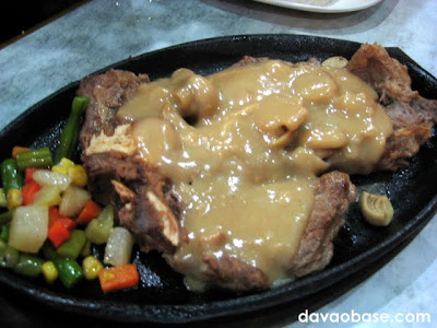 T-Bone Steak at Taklobo Restaurant