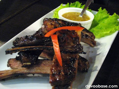 Grilled Lamb Riblets (Australian lamb riblets grilled Thai style with a spicy lime dipping sauce)