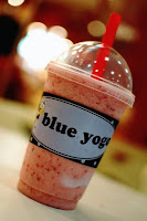 Blue Yogo Strawberry Frozen Yogurt (photo from Patrick Chen)