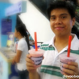 Hubby: Image model of Blue Yogo at SM City Davao?