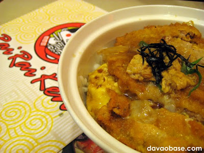 Katsudon (breaded pork) at Rai Rai Ken