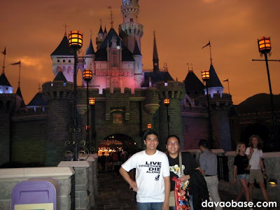 Sleeping Beauty's castle during Disneyland Hong Kong Halloween!