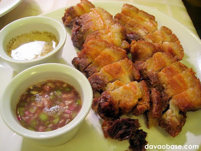 Bagnet at Pepper & Peppers: Ddeep fried pork belly with vinegar and bagoong dip