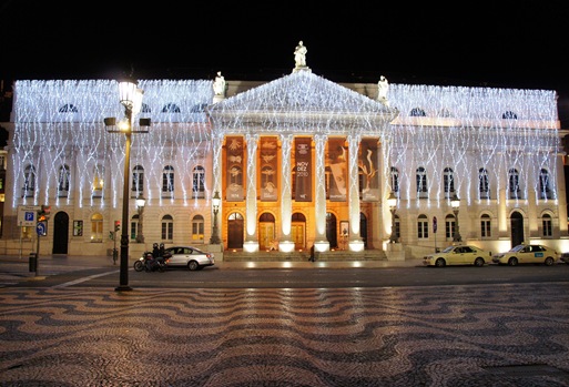 Baixa - Lisboa - teatro Nacional D. Maria II - 2