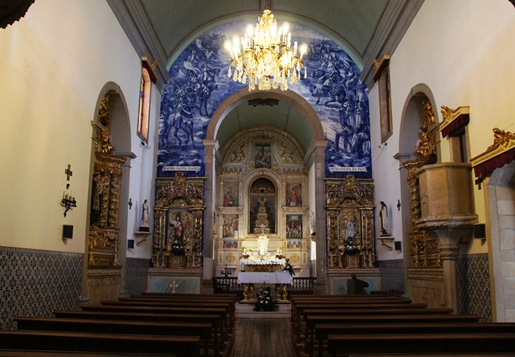 Pombal - interior da Igreja Matriz -  Praça Marques de Pombal