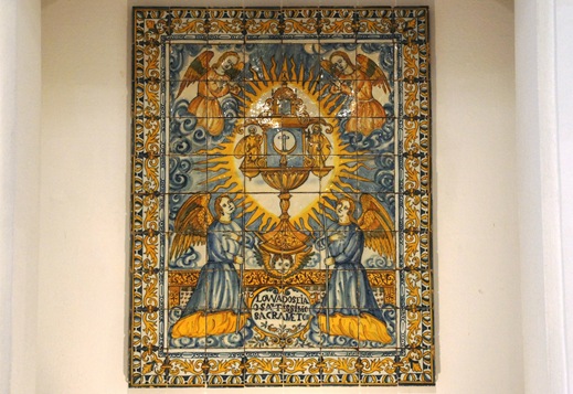 museu do azulejo - alegoria eucarística