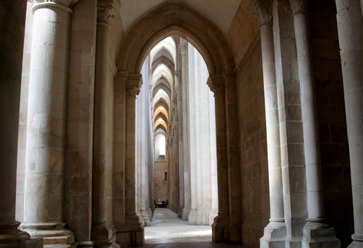 Mosteiro de Alcobaça - Nave lateral 2