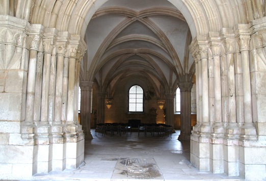 Mosteiro de Alcobaça - Sala do Capítulo