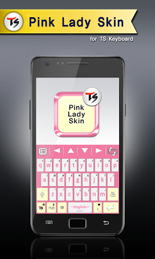 Pink Lady Skin for TS Keyboard