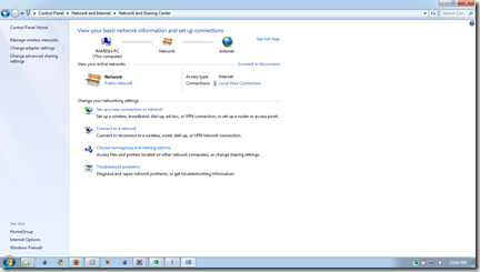 Ramesh Enable Or Disable Local Area Connection Lan Windows 7