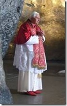 Pope Benedict XVI Grotto 9-14-2008