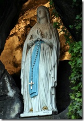 Immaculate Conception Lighted in the Grotto