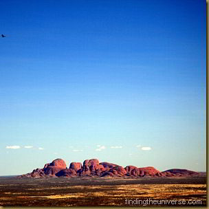 The olgas as seen from Uluru - Northern Territory - Australia