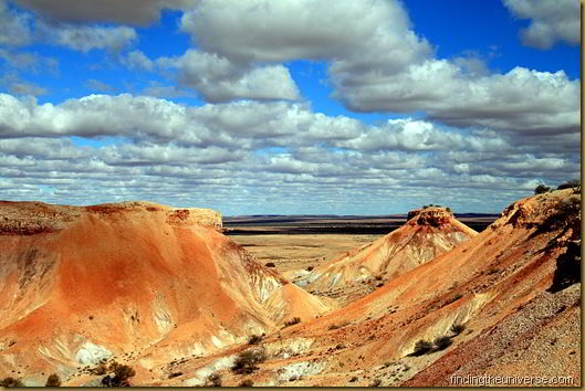 Painted Desert - Australian outback near Coober Pedy