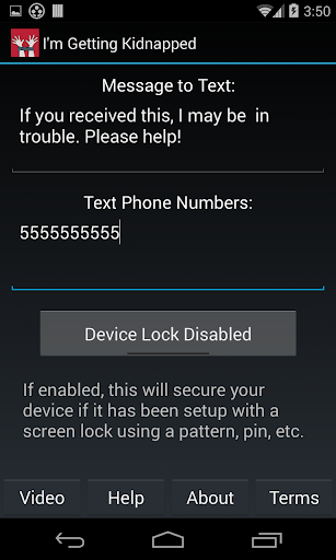 【免費通訊App】I'm Getting Kidnapped-APP點子