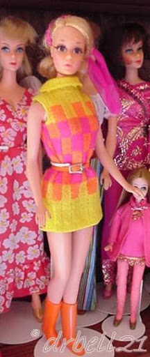 Walking Jamie doll Sears Exclusive original outfit 1970s Mattel Barbie doll