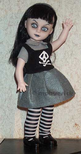 Mildread Living Dead Series 10 Mezco goth doll