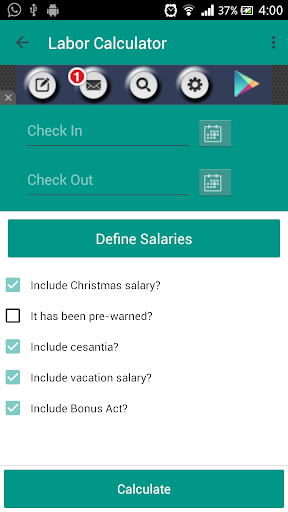 Dominican Labor Calculator