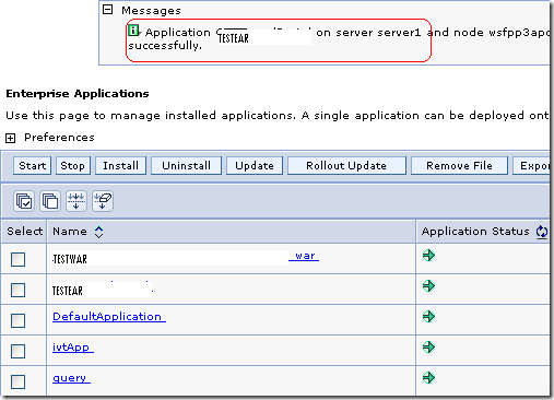 WAS - WebSphere Application Server : How To Start EAR For WebSphere ...