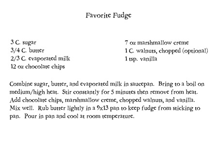 Favorite Fudge1