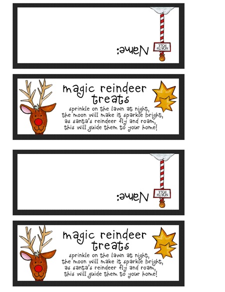 Magic Reindeer Treats