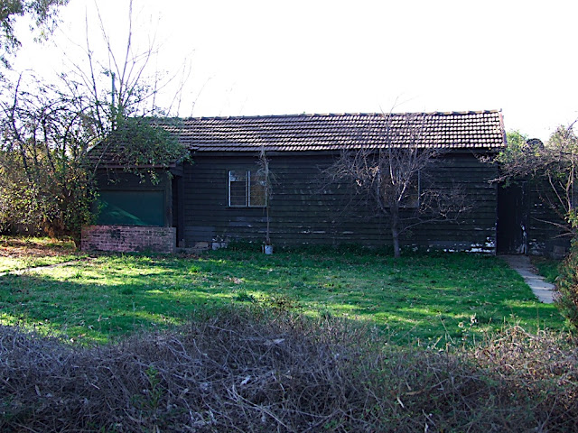 The original house when purchased