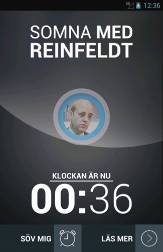 Somna med Reinfeldt