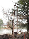 Kashiwanoha Park Lake Squirrel Clock