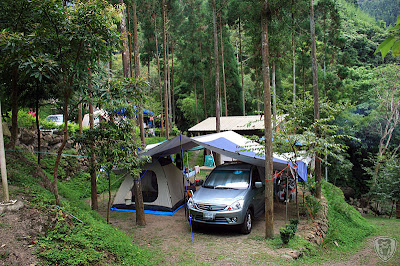 新竹五峰谷燕鳟魚養殖場露營區 @定點露營