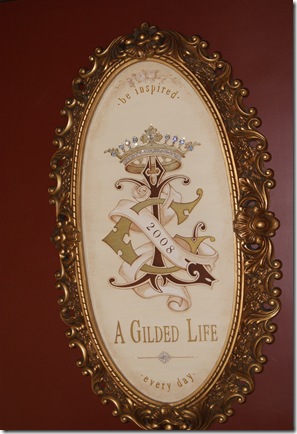 001 Gilded Life Plaque