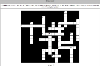 online clothes crossword puzzle